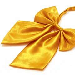   Szatén női csokornyakkendő - Arany Női nyakkendők, csokornyakkendő